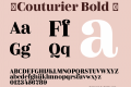 ☞Couturier Bold