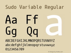 Sudo Variable