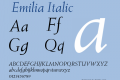 ☞Emilia Italic