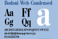 Bodoni Web