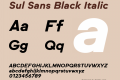 Sul Sans Black