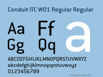Conduit ITC W01 Regular
