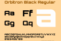 Orbitron Black