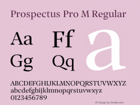 Prospectus Pro M