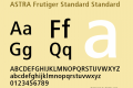 ASTRA Frutiger Standard