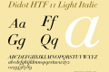 Didot HTF