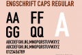 Engschrift Caps