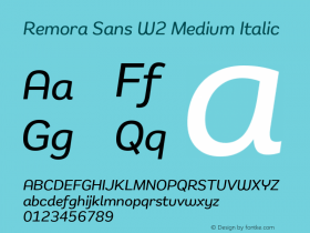 Remora Sans W2