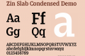 Zin Slab Condensed