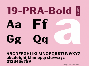 19-PRA-Bold