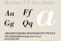 Bodoni LT Pro