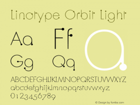 Linotype Orbit