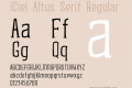 iCiel Altus Serif