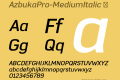 AzbukaPro-MediumItalic