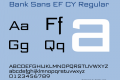 Bank Sans EF CY