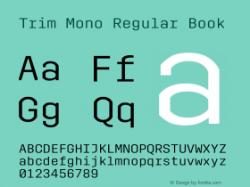 Trim Mono Regular