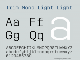 Trim Mono Light