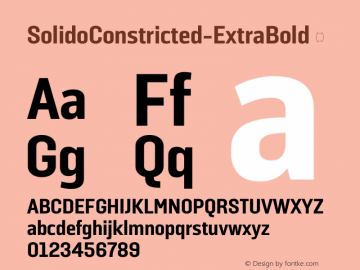 SolidoConstricted-ExtraBold