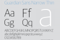 Guardian Sans Narrow