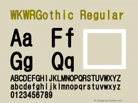 WKWRGothic