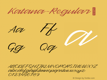 Katana-Regular