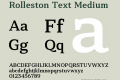 Rolleston Text