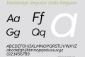 Kentledge Regular Italic