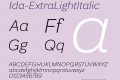 Ida-ExtraLightItalic