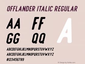 Offlander Italic