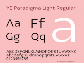 YE Paradigma Light