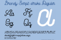 Brandy Script stroke