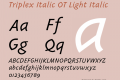 Triplex Italic OT