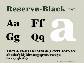 Reserve-Black
