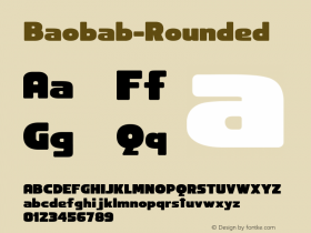 Baobab-Rounded