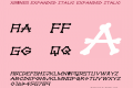 xBONES Expanded Italic