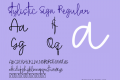 Stylistic Sign