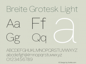 Breite Grotesk