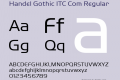 Handel Gothic ITC Com