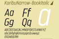 KaribuNarrow-BookItalic