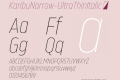 KaribuNarrow-UltraThinItalic