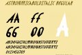 AstronmicaBoldItalic