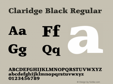 Claridge Black
