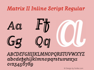 Matrix II Inline Script