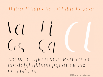 Matrix II Inline Script Hilite