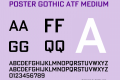 Poster Gothic ATF