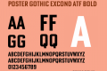 Poster Gothic ExCond ATF