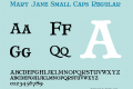 Mary Jane Small Caps