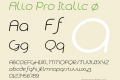 Alio Pro Italic