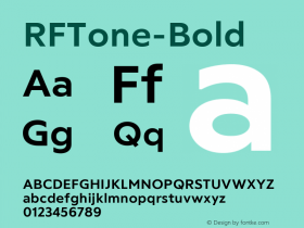 RFTone-Bold