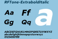 RFTone-ExtraboldItalic